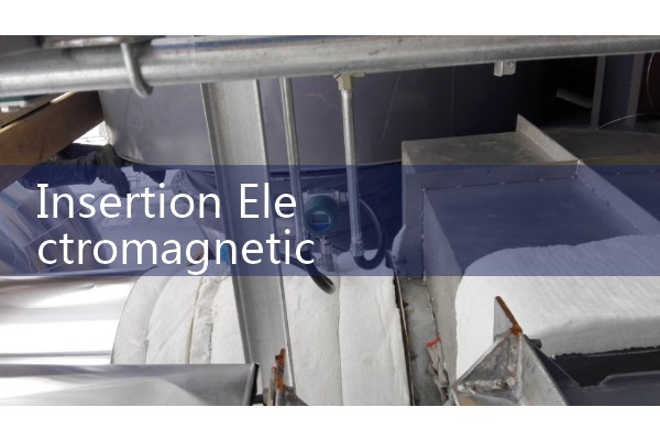 Insert electromagnetic flowmeter