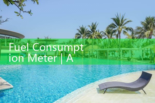 fuel consumption meter|rotameter flow meter