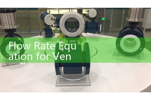 Flow Rate Equation for Venturi Meter Calculations: Deriving Fluid Speed from Differential Pressures