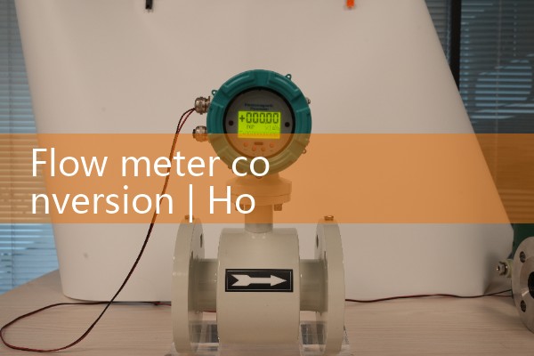 Flow meter conversion