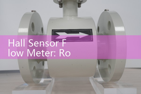 Hall Sensor Flow Meter: Rotational Pulse Output Electronics for DIY Projects