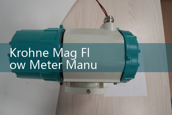 Krohne Mag Flow Meter Manual PDF: Grounding Ring Instructions for Non-Metallic Pipelines
