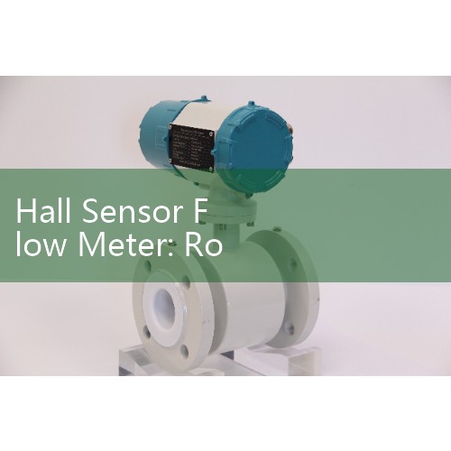 Hall Sensor Flow Meter: Rotational Pulse Output Electronics for DIY Projects