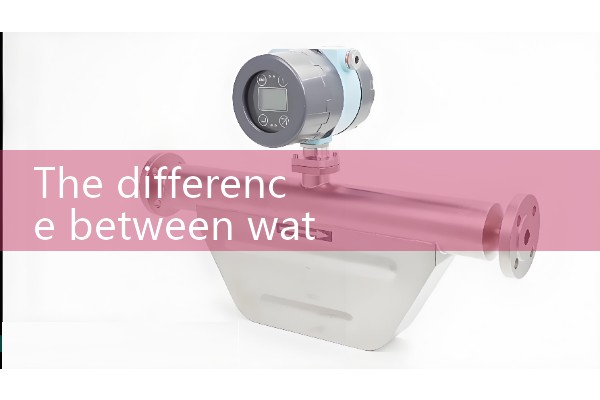 water flow meter types