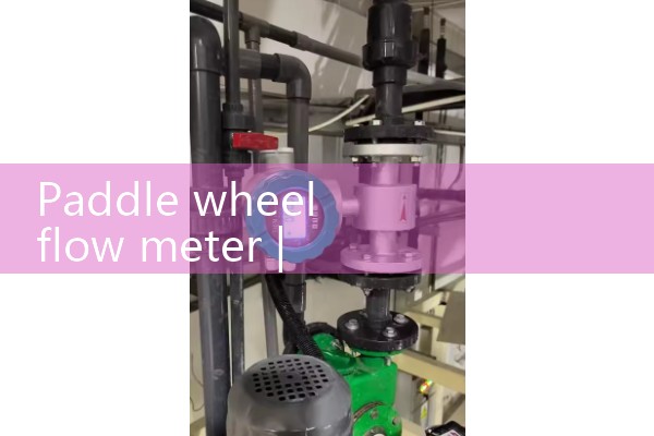 paddle wheel flow meter|orifice meter